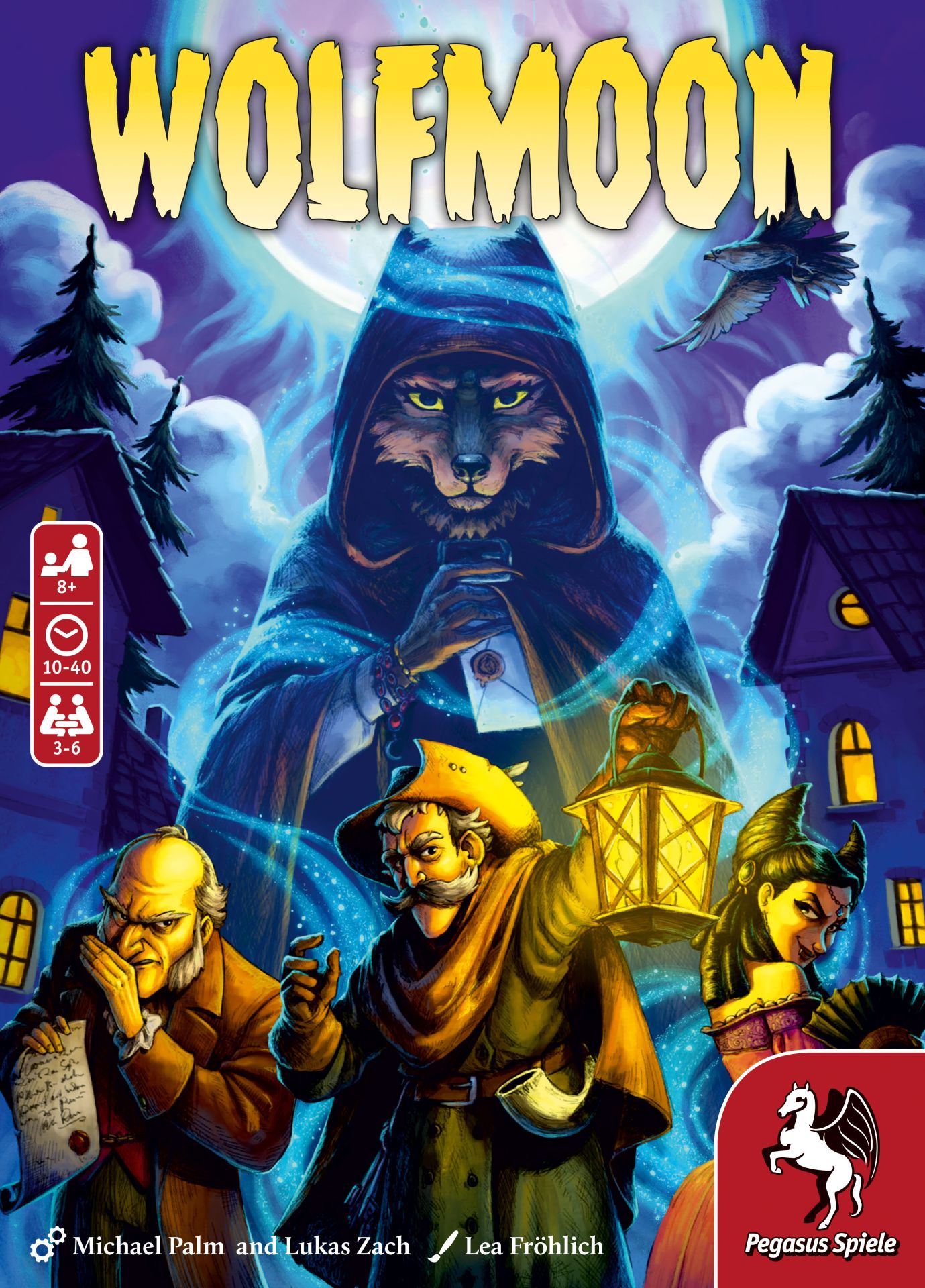 Wolfmoon Board Game, English