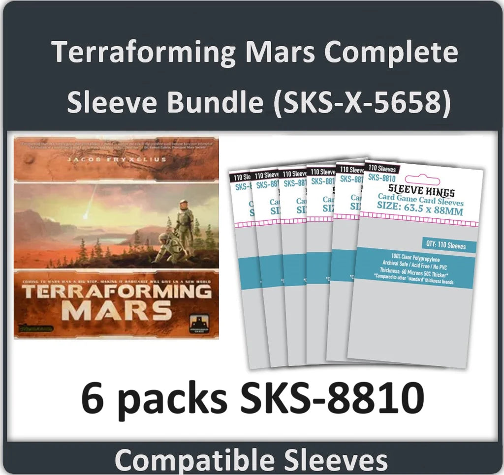 Terraforming Mars Compatible Sleeve Bundle