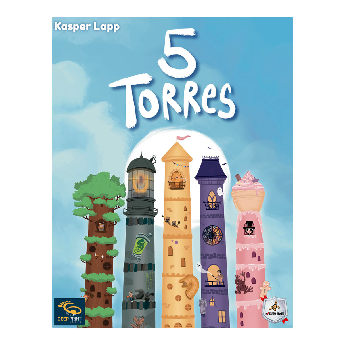 5 Torres, Edicão em Portugues e Espanhol