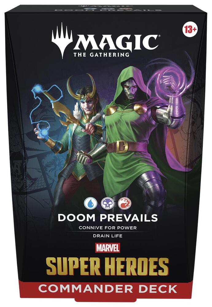 Magic The Gathering Marvel Super Heroes Commander Deck - Doom Prevails, English Edition