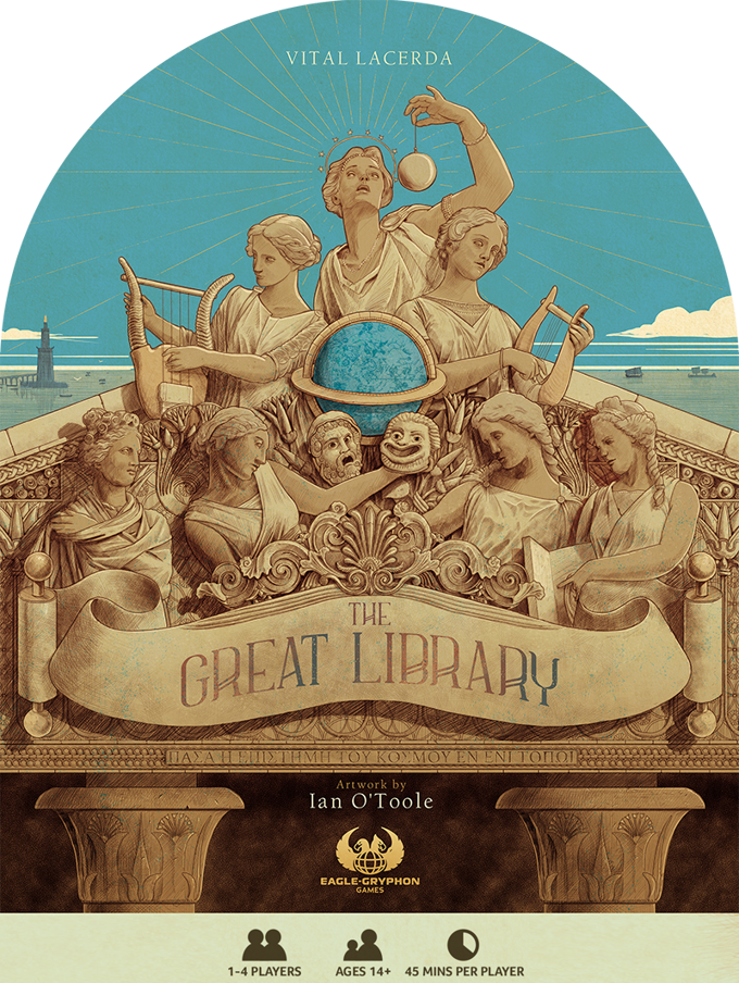 The Great Library by Vital Lacerda, Kickstarter English Edition