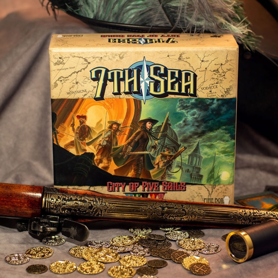 7th Sea: Ciudad de las Cinco Velas (Inglés)