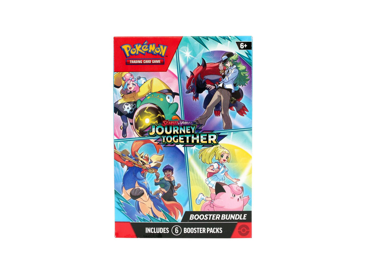 Pokemon Scarlet & Violet 9: Journey Together Booster Bundle of 6 Packs, English Edition