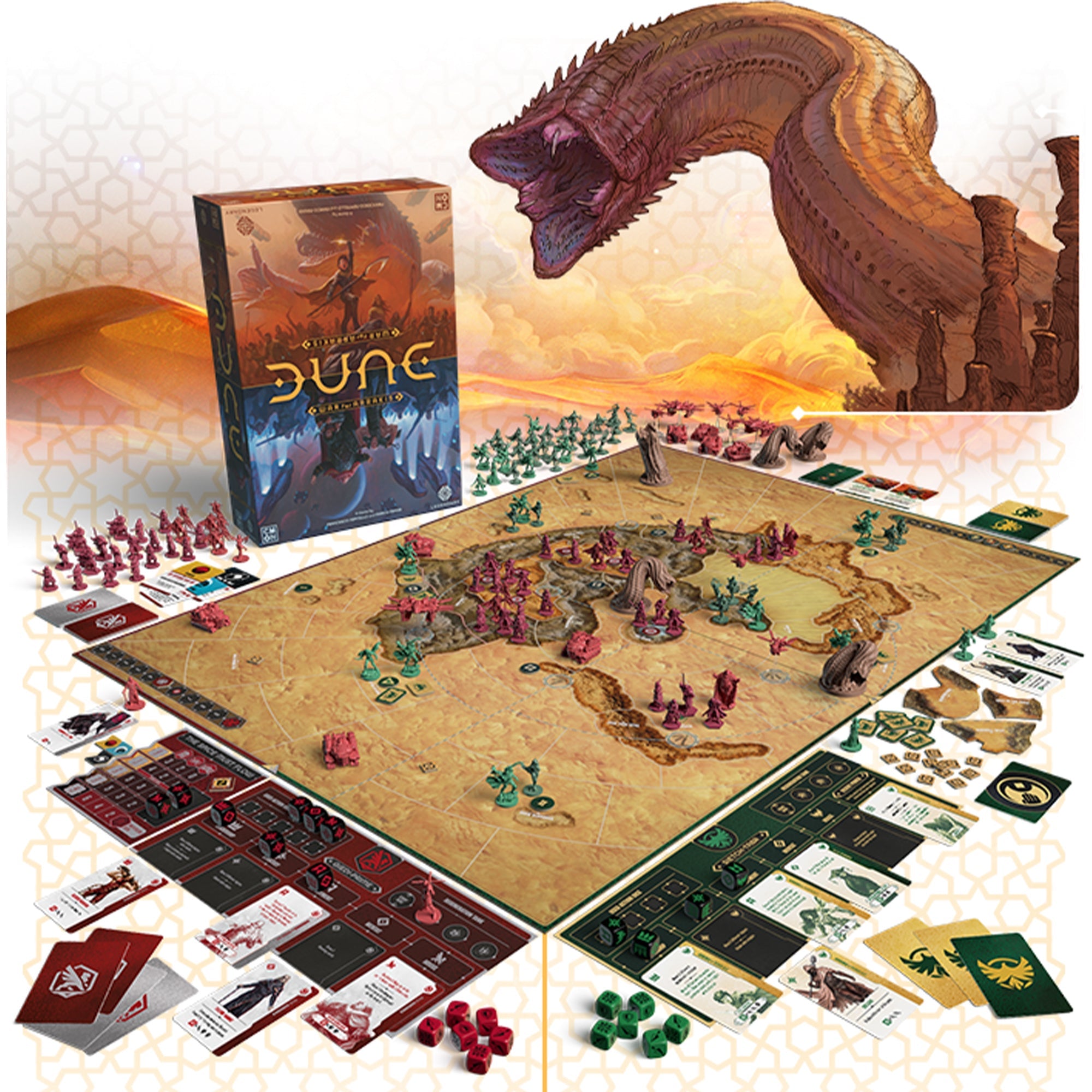 Dune War for Arrakis Core Box, English Board Game
