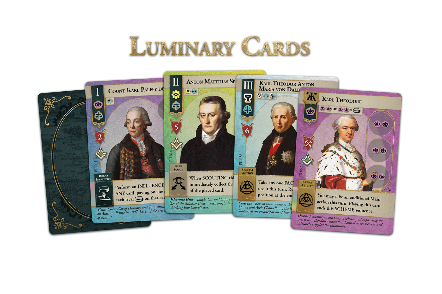 Pax Illuminaten English Board Game