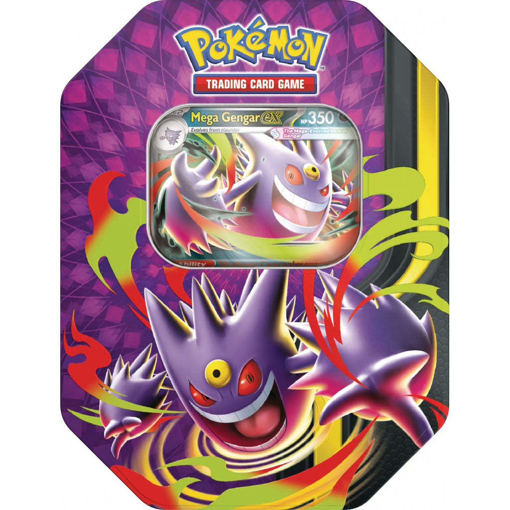 Pokemon Mega Moonlit Tin Featuring Mega Clefable Ex, English Edition