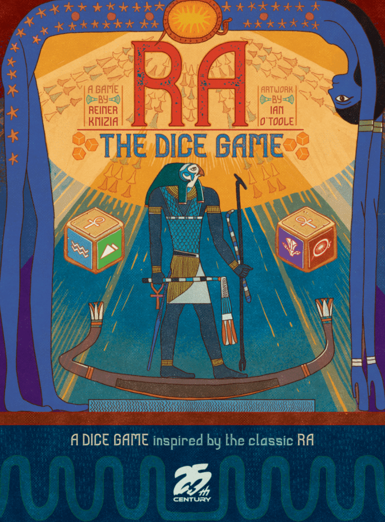 RA the Dice Game by Reiner Knizia, 2026 English Edition