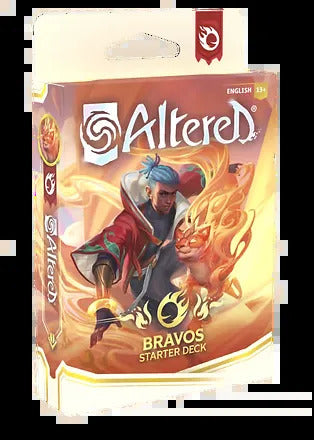 Más allá de las puertas: Baraja de inicio Bravos de 40 cartas (en inglés)