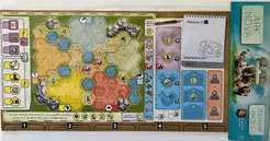 ark nova zoo map 1 jogo de tabuleiro