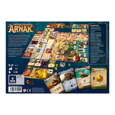 Las Ruinas Perdidas de Arnak, Edicíon de Español