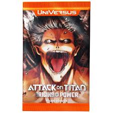 Attack on Titan: Origins of Power Booster,  Pack of 11 Cards (English)