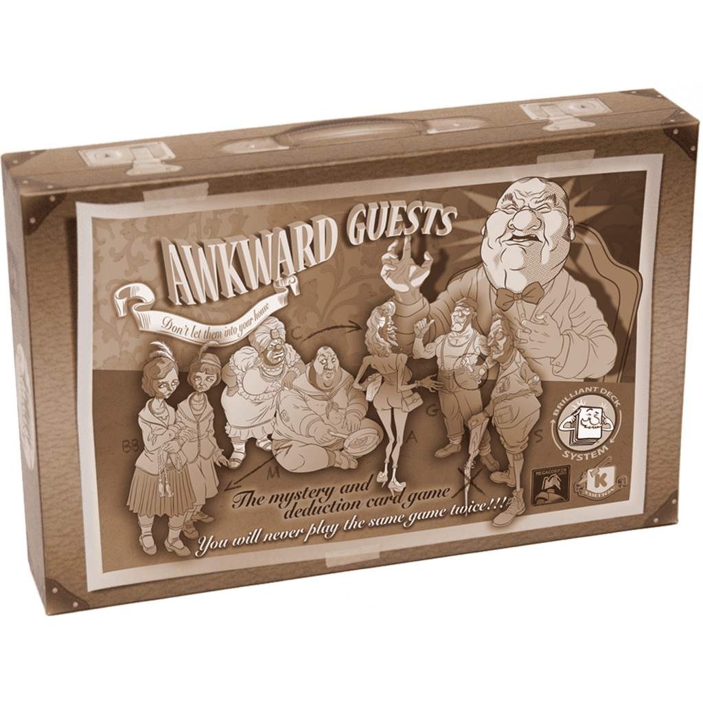 awkward guests walton case jogo de tabuleiro