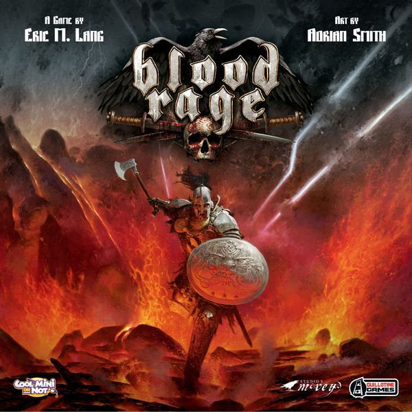 blood rage en jogo de tabuleiro