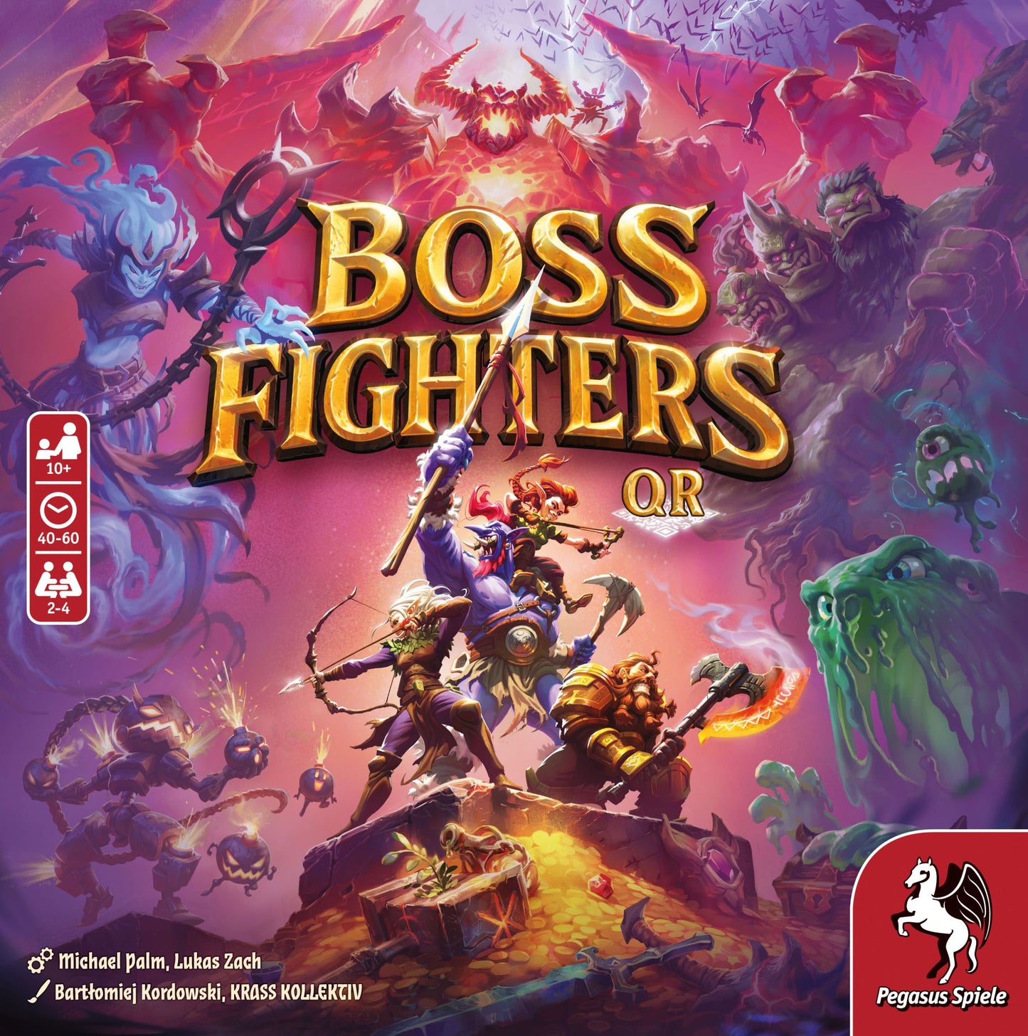 Boss Fighters Board Game, English Edition