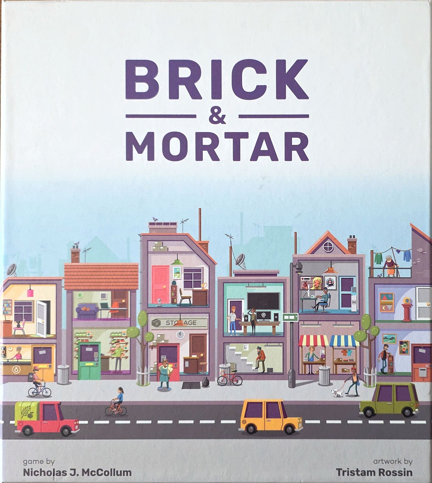 Brick & Mortar Board Game, Used, English Edition
