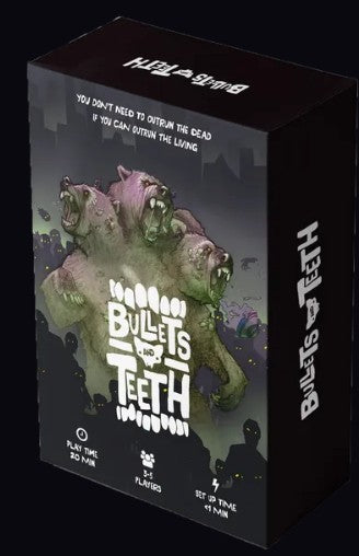 Bullets and Teeth, Used, English Board Game