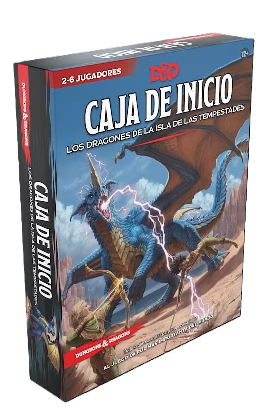 Dungeons & Dragons Caja de Inicio: Los Dragones de la Isla de las Tempestades, Edicíon en Español
