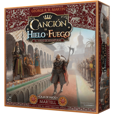 cancion de hielo inicio martell es jogo de tabuleiro