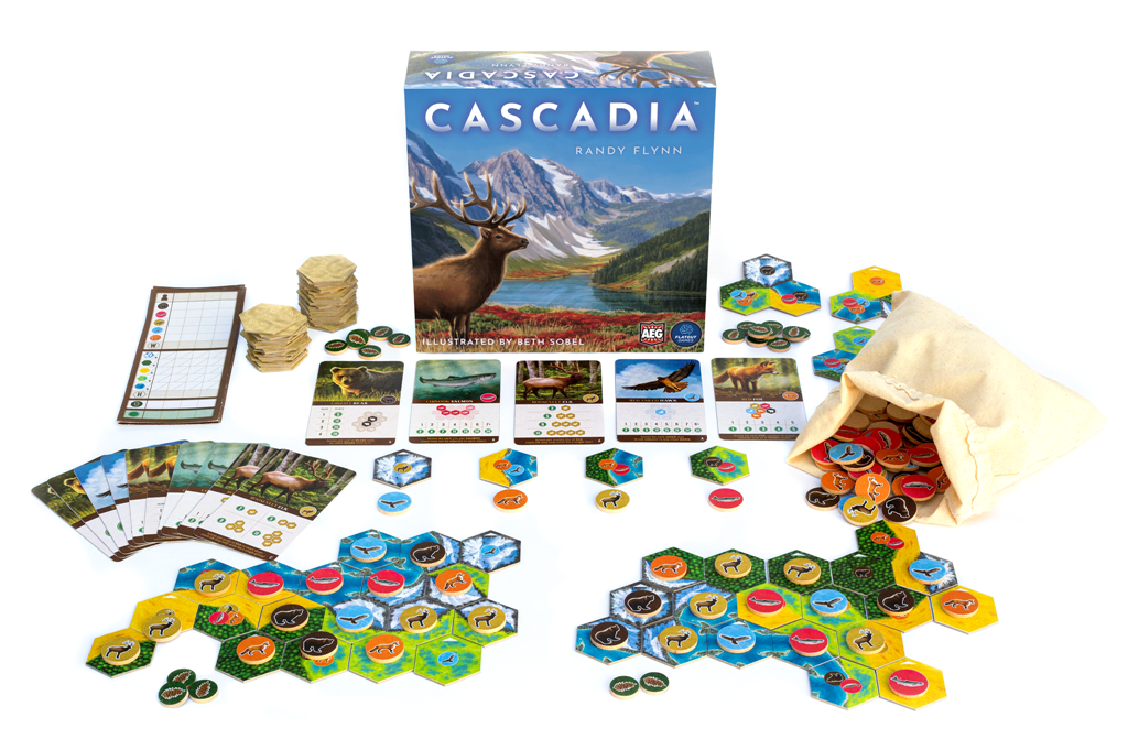 Cascadia English Board Game
