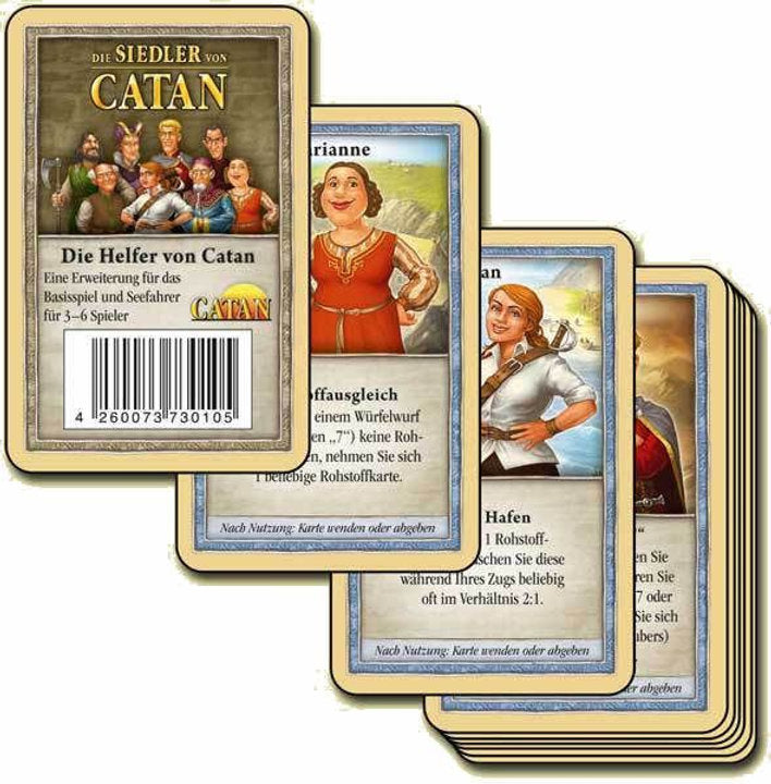 catan scenarios helpers expansion en jogo de tabuleiro