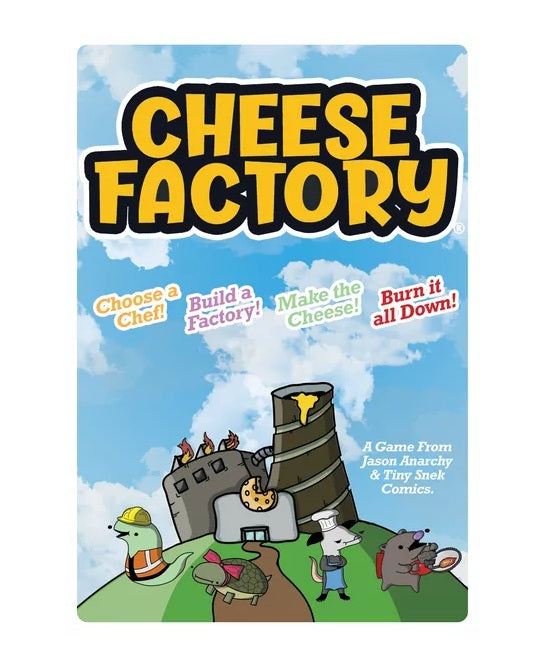 Cheese Factory, English Board Game