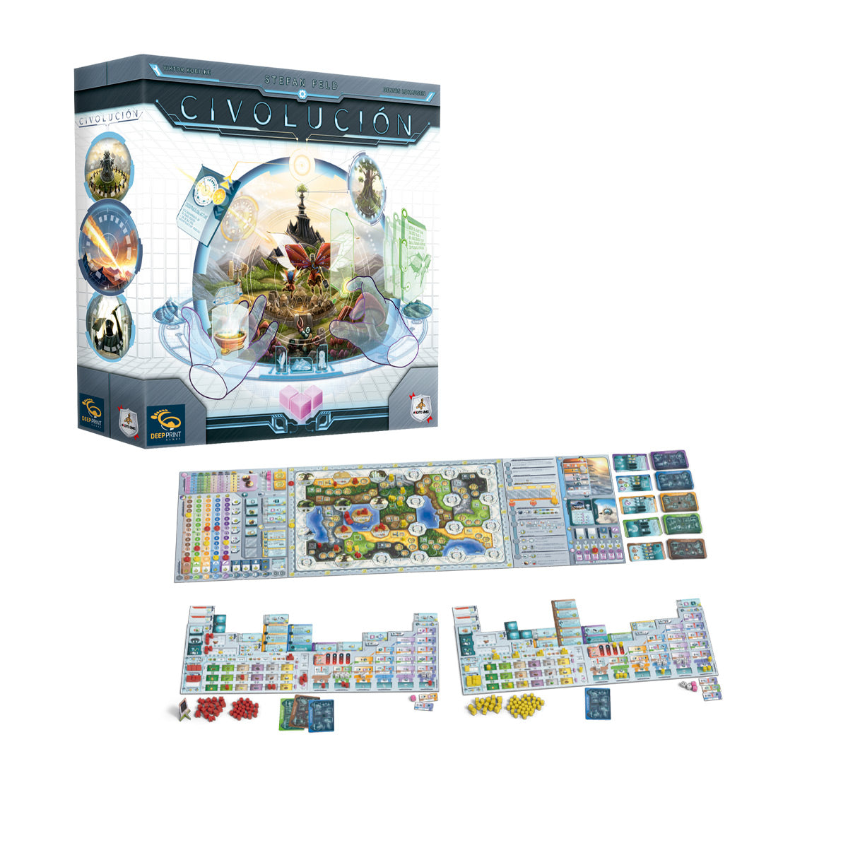 Civolución por Stefan Feld Juego de Mesa en Español