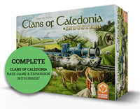 Clans of Caledonia Bundle, Base Game + Industria Bundle, English and Spanish Edition