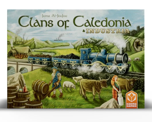Clans of Caledonia Bundle, Base Game + Industria Bundle, English and Spanish Edition