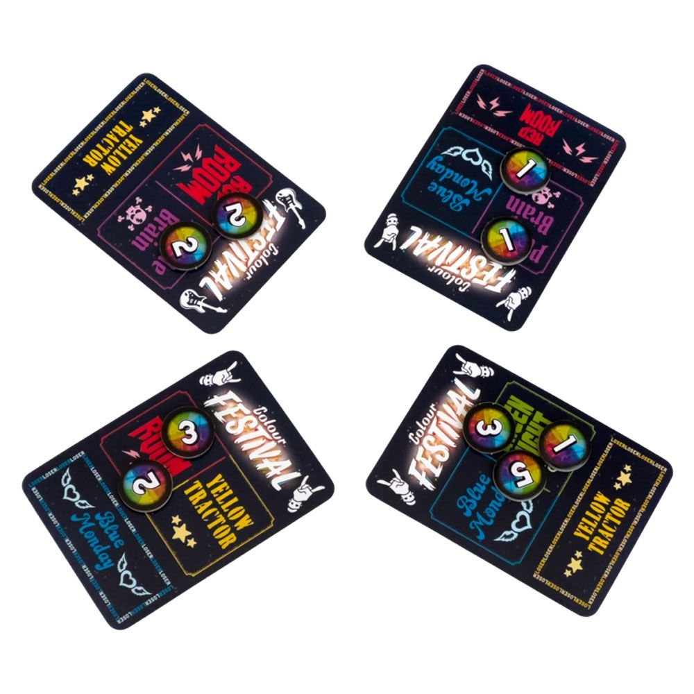 Colour Festival Español Juego de Mesa