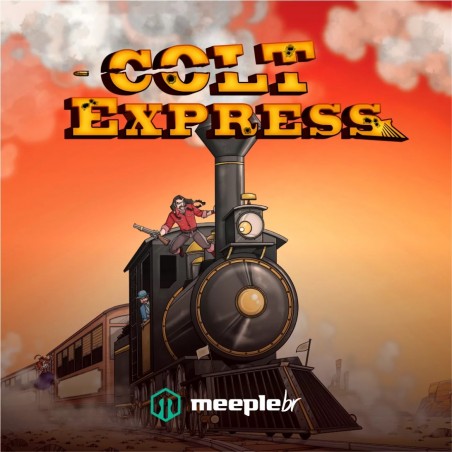 colt express pt jogo de tabuleiro