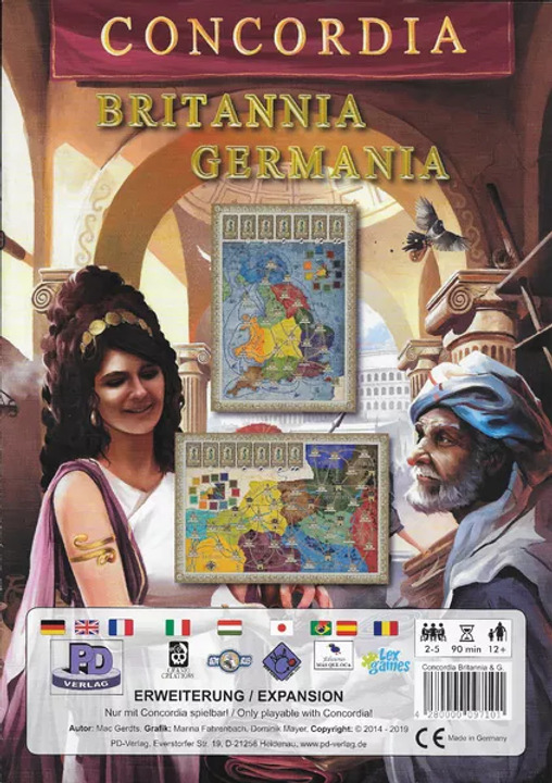concordia britannia expansion jogo de tabuleiro