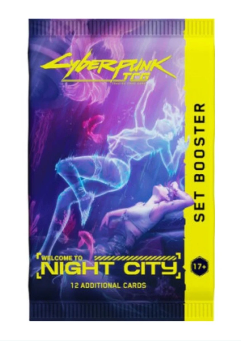 Cyberpunk TCG Welcome to Night City, Booster Pack, English Edition