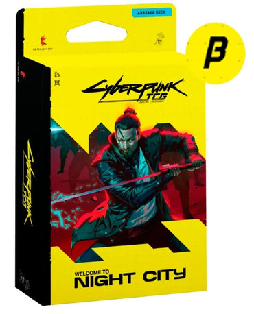 Cyberpunk TCG Welcome to Night City, BETA Starter Deck - Embracing Power, English Edition