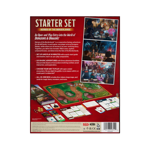 Dungeons & Dragons: Heroes of the Borderlands English Starter Set RPG