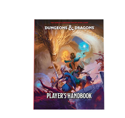 d and d players handbook 2024 en jogo de tabuleiro