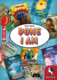 Done I Am Board Game, English Edition