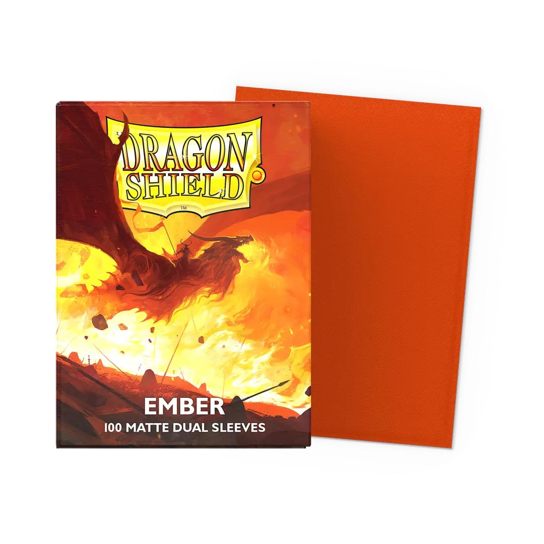 Dragon Shield Matte Dual Card Game Sleeves, 63 x 88, Pack of 100