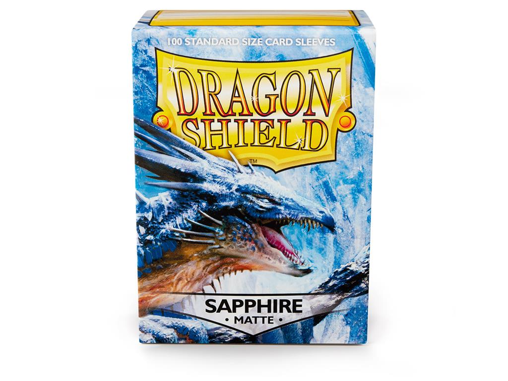 Fundas mate para cartas Dragon Shield, 63 x 88, paquete de 100