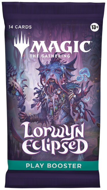 Magic The Gathering Lorwyn Eclipsed Play Booster Pack of 14 Cards, English Edition