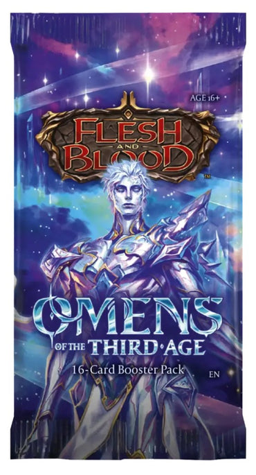 Flesh and Blood Omens of the Third Age: Booster Display, 24 Packs of 16 Cards, English Edition