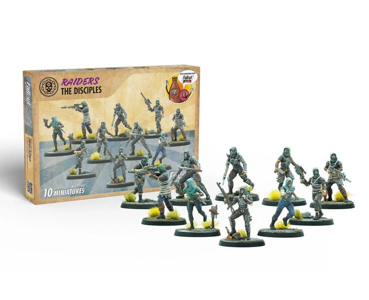 Fallout Miniatures - Raiders The Disciples, English Edition