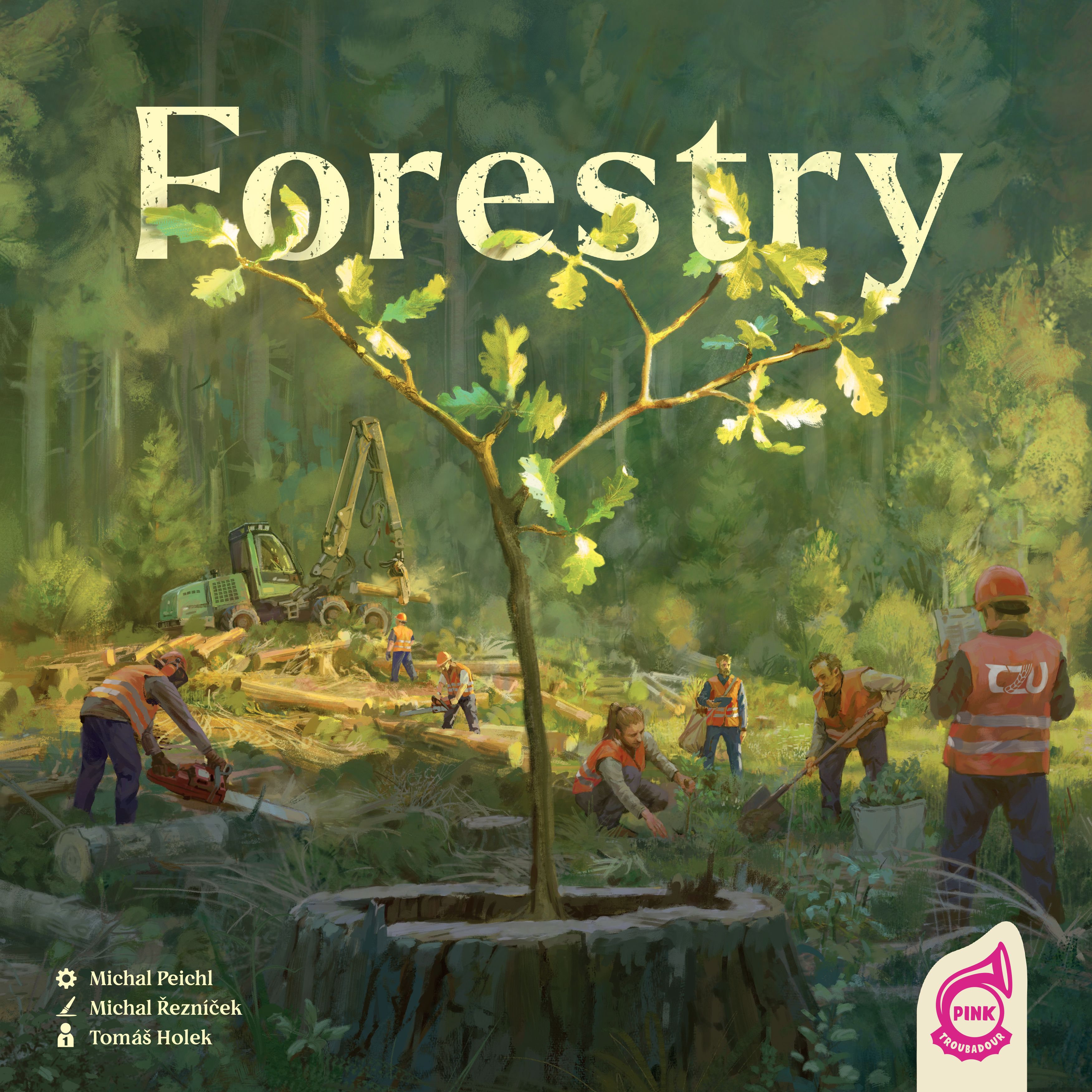 Forestry English Board Game