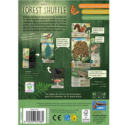 forest shuffle es