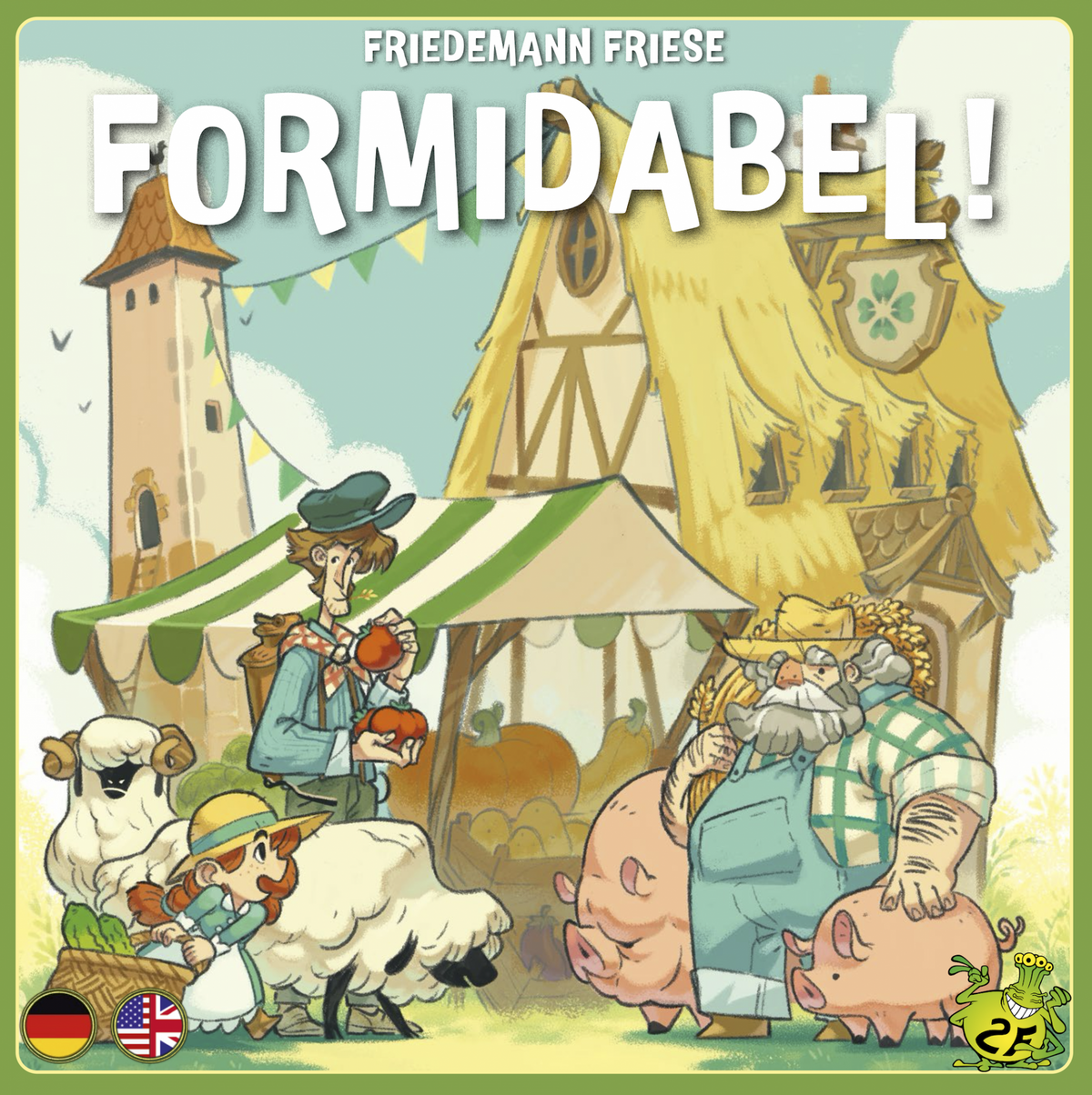 Formidable Example English Formidable Farm (Formidabel) by Freidemann Friese, English Board Game ...