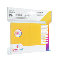 Gamegenic Matte Prime Sleeves, 66 x 91, Pack of 100