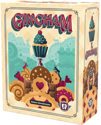 Gingham Board Game with Travel Case, English Edition