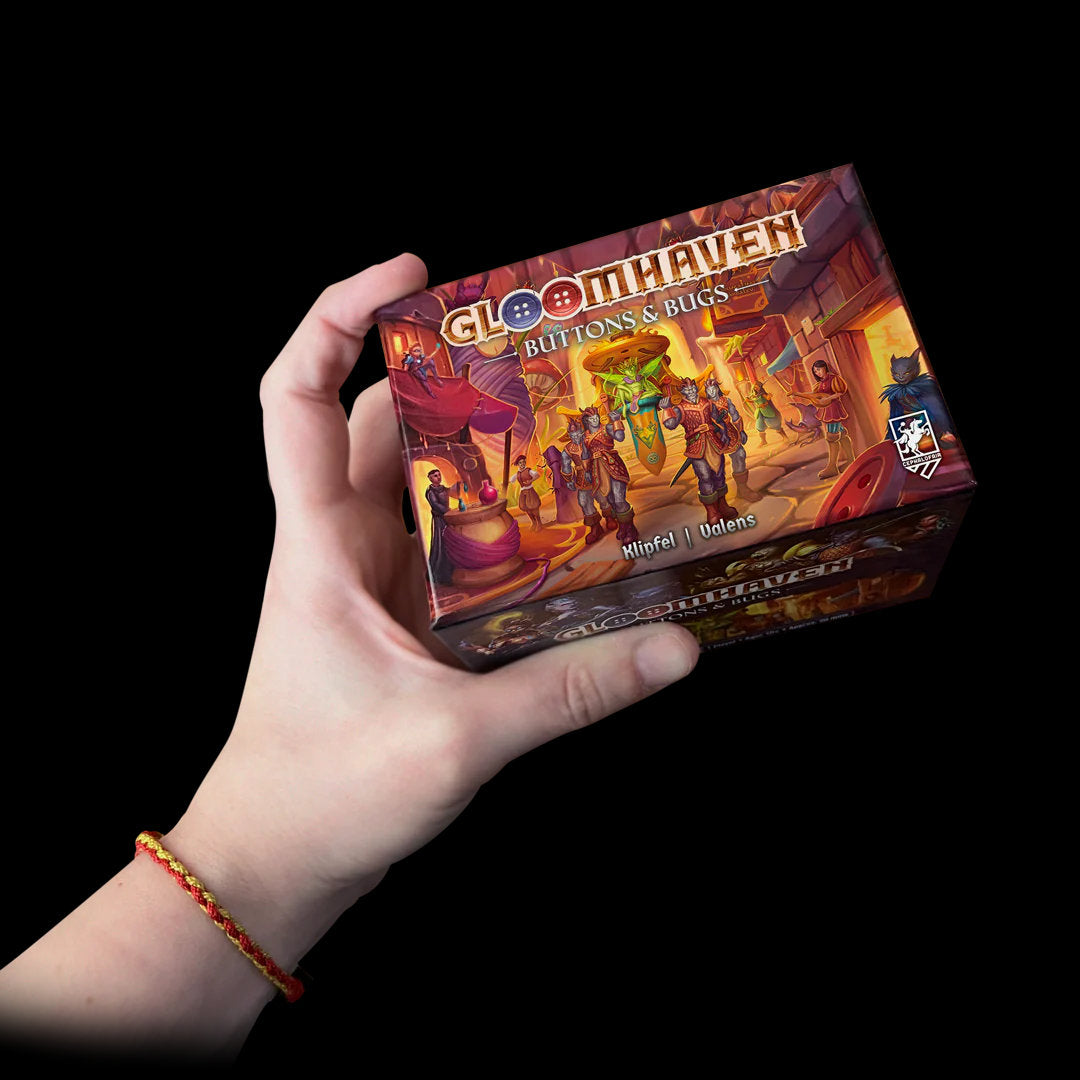 Gloomhaven: Botones y errores (en inglés)