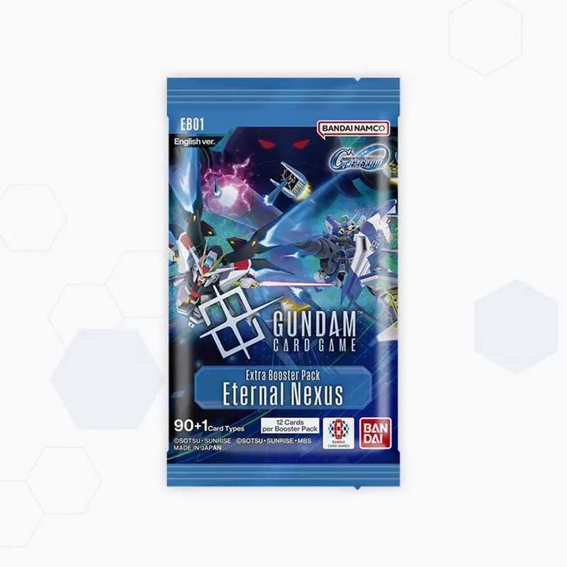 Gundam TCG Eternal Nexus EB01 Booster Pack, English Edition