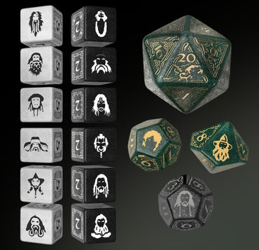 The Hobbit TCG Set of 16 Dice, Verdant Grove