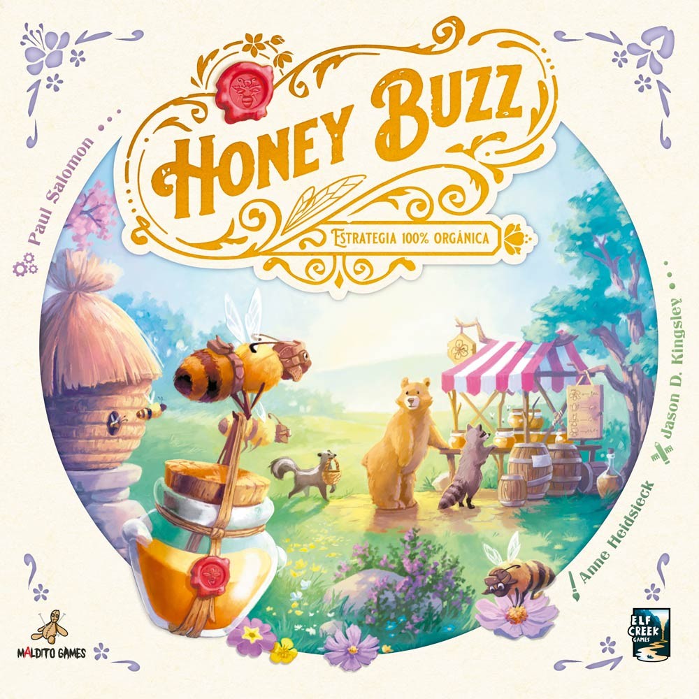 Honey Buzz Jogo de Mesa, Edicíon en Español